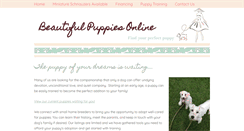Desktop Screenshot of beautifulpuppiesonline.com